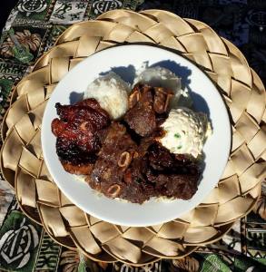 Hawaiian Barbecue Plate