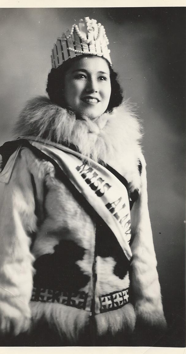 Mom’s portrait as Miss Alaska