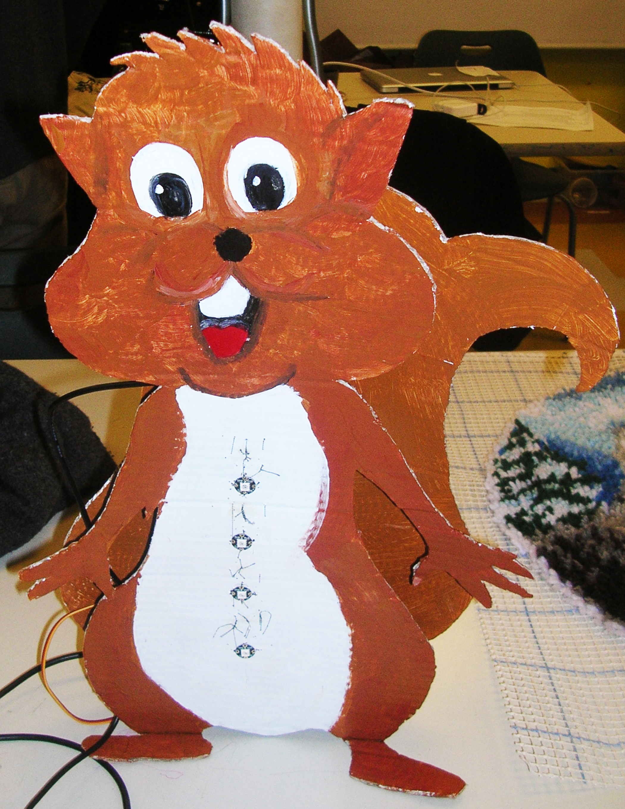 Linda Rogers’ Sammy the Squirrel ClassromNoise Monitor