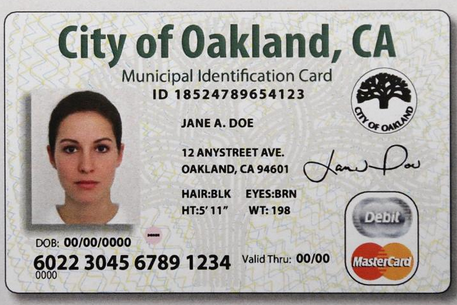 Oakland ID card