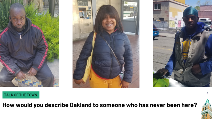 Image of three Oakland residents.